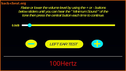 Test My Hearing screenshot