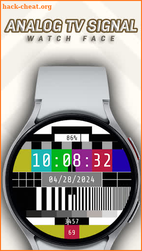 Test Pattern Watch Face screenshot