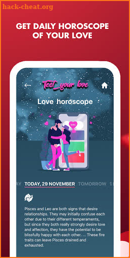 Test your love screenshot