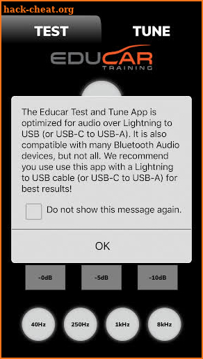 Test&Tune by Educar Labs screenshot