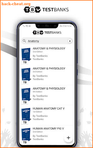 TestBanks screenshot