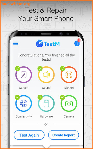 TestM Hardware screenshot