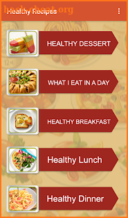 Testy Healthy Recipes screenshot