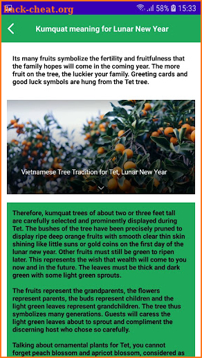 Tet Holiday tree screenshot