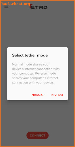 Tetrd — USB Tethering & Reverse Tethering (NoRoot) screenshot