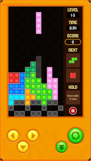 Tetris block puzzle screenshot