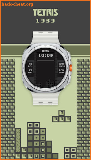 Tetris™ 1989 SE Watch Face screenshot