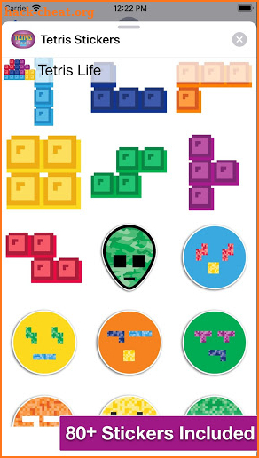 Tetris™ Stickers screenshot