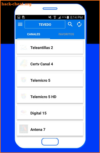 Tevedo - Television Dominicana Canales Dominicanos screenshot