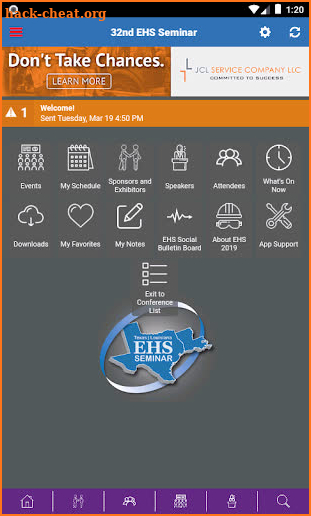 Texas & Louisiana EHS Seminar screenshot