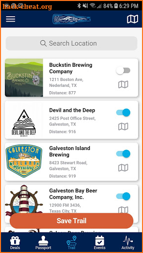 Texas Brewery Explorer screenshot