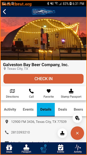 Texas Brewery Explorer screenshot