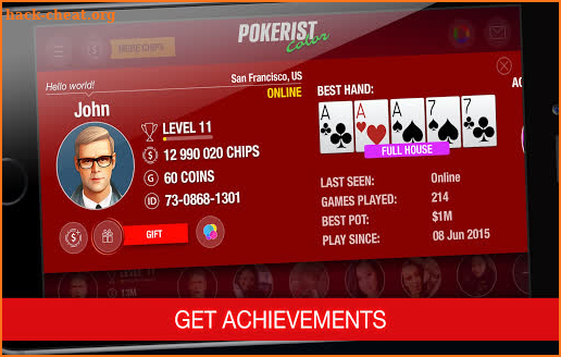Texas Casino Card Games Poker Online screenshot