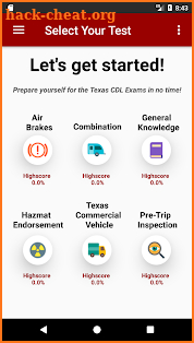TEXAS CDL PREPARATION 2017 - FULL screenshot
