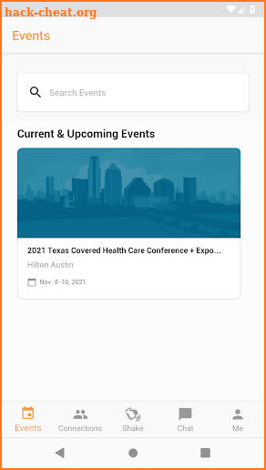 Texas Covered Conference screenshot
