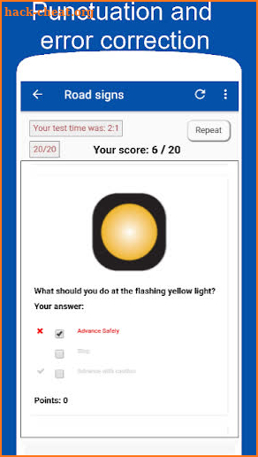 Texas dmv driving test 2019 screenshot