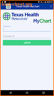 Texas Health MyChart screenshot