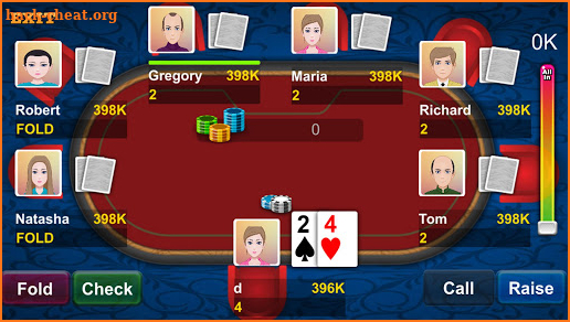 Texas Hero Holdem Poker screenshot