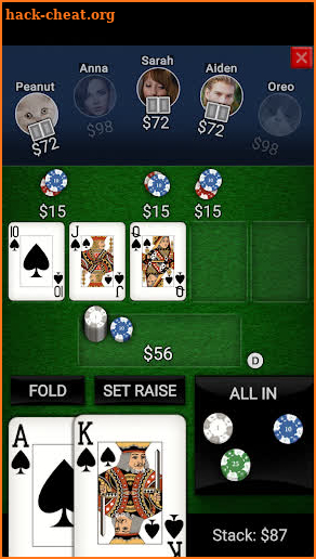 Texas Holdem Offline Poker screenshot