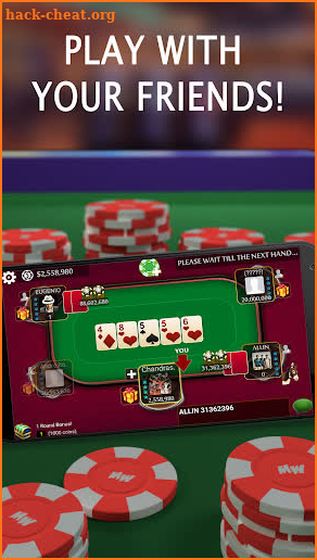 Texas HoldEm Poker FREE - Live screenshot
