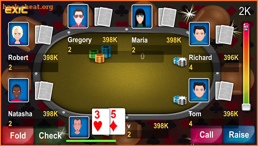 Texas Holdem Poker Master Kings Strike screenshot