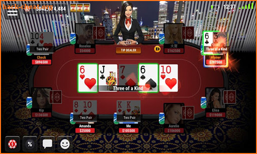 Texas Hold’em Poker + | Social screenshot