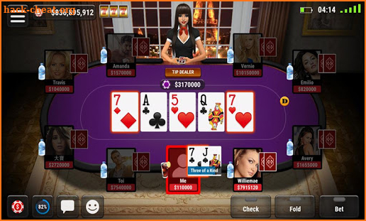 Texas Hold’em Poker + | Social screenshot