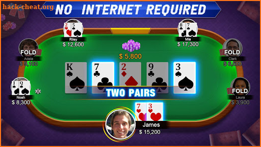 Texas Holdem Poker  : Trainer Poker Games Offline screenshot
