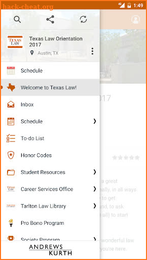 Texas Law screenshot