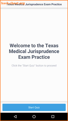 Texas PA Jurisprudence Exam screenshot