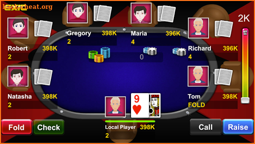 Texas Poker Online 2018 screenshot