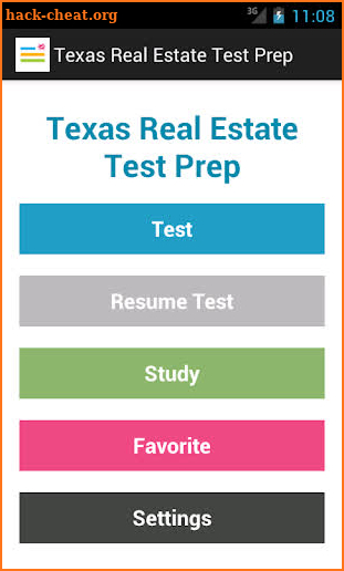 Texas Real Estate Test Prep screenshot