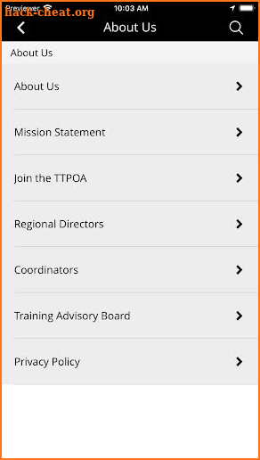 Texas Tactical Police Officers Association, Inc. screenshot