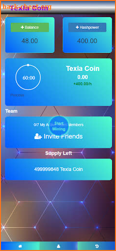Texla Coin screenshot