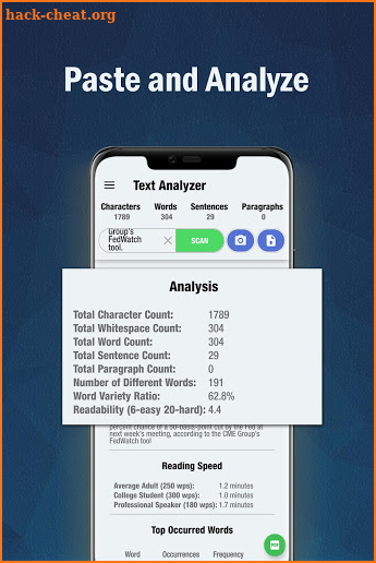 Text Analyzer Pro screenshot