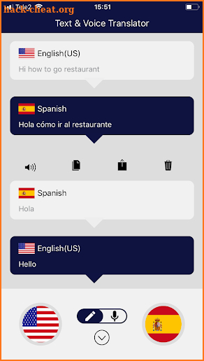 Text & Voice Translator: Speak and Translate Live screenshot