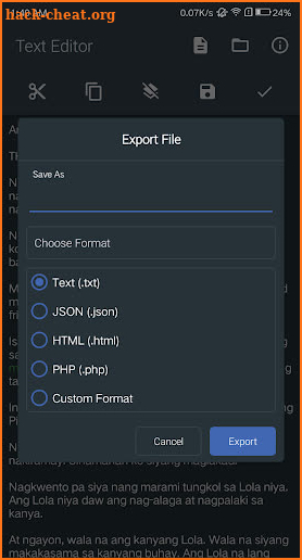Text Editor - Free Text Editor screenshot