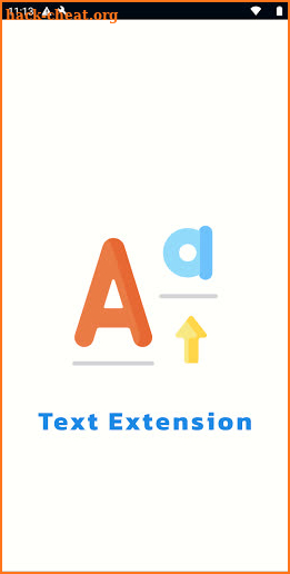 Text Extension screenshot