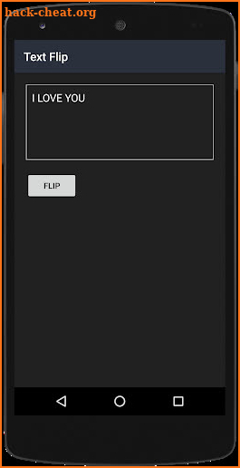Text Flip : Flip Text screenshot