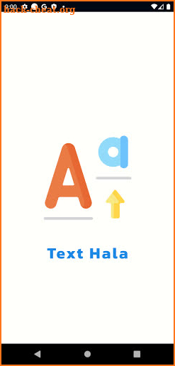 Text Hala screenshot