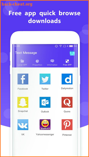 Text Message screenshot