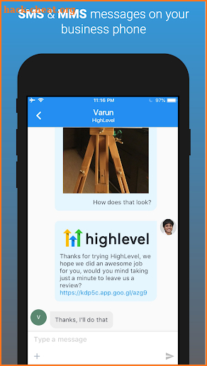 Text Messaging & SMS for Business -- HighLevel screenshot
