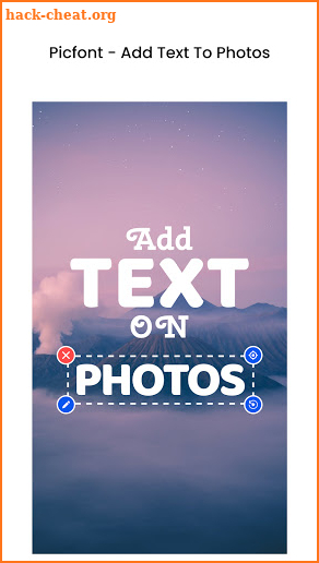 Text on Photo - Photos Text Editor & TextArt screenshot