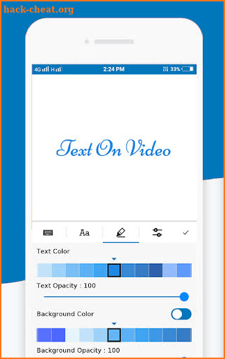 Text On Video screenshot