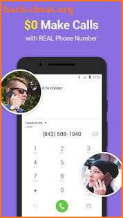 Text One: Text Free，2nd Phone Number，WiFi Calling screenshot