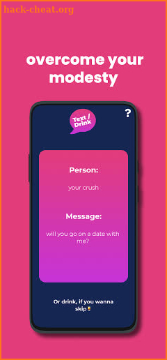 Text or Drink screenshot