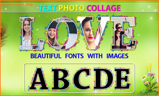online photo collage maker with text