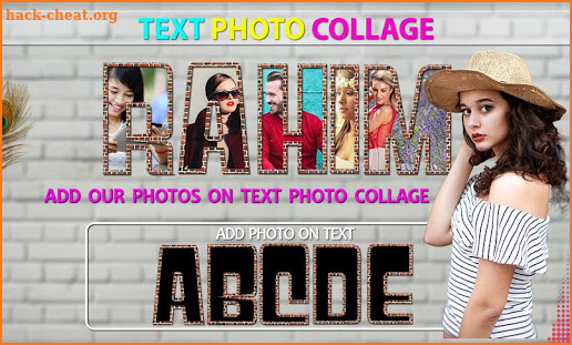 Text Photo Collage maker - Photo Editor screenshot