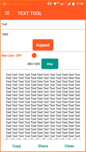 Text Repeater - Stylish Text & Reverse Text screenshot
