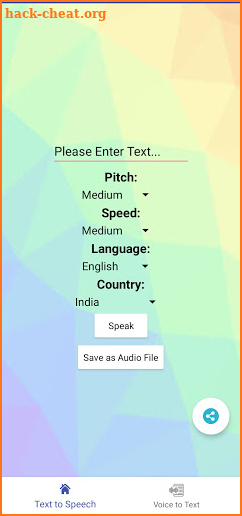 Text To Speech & Speech To Text screenshot
